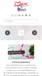 Mobile Screenshot of magicprint-ci.com